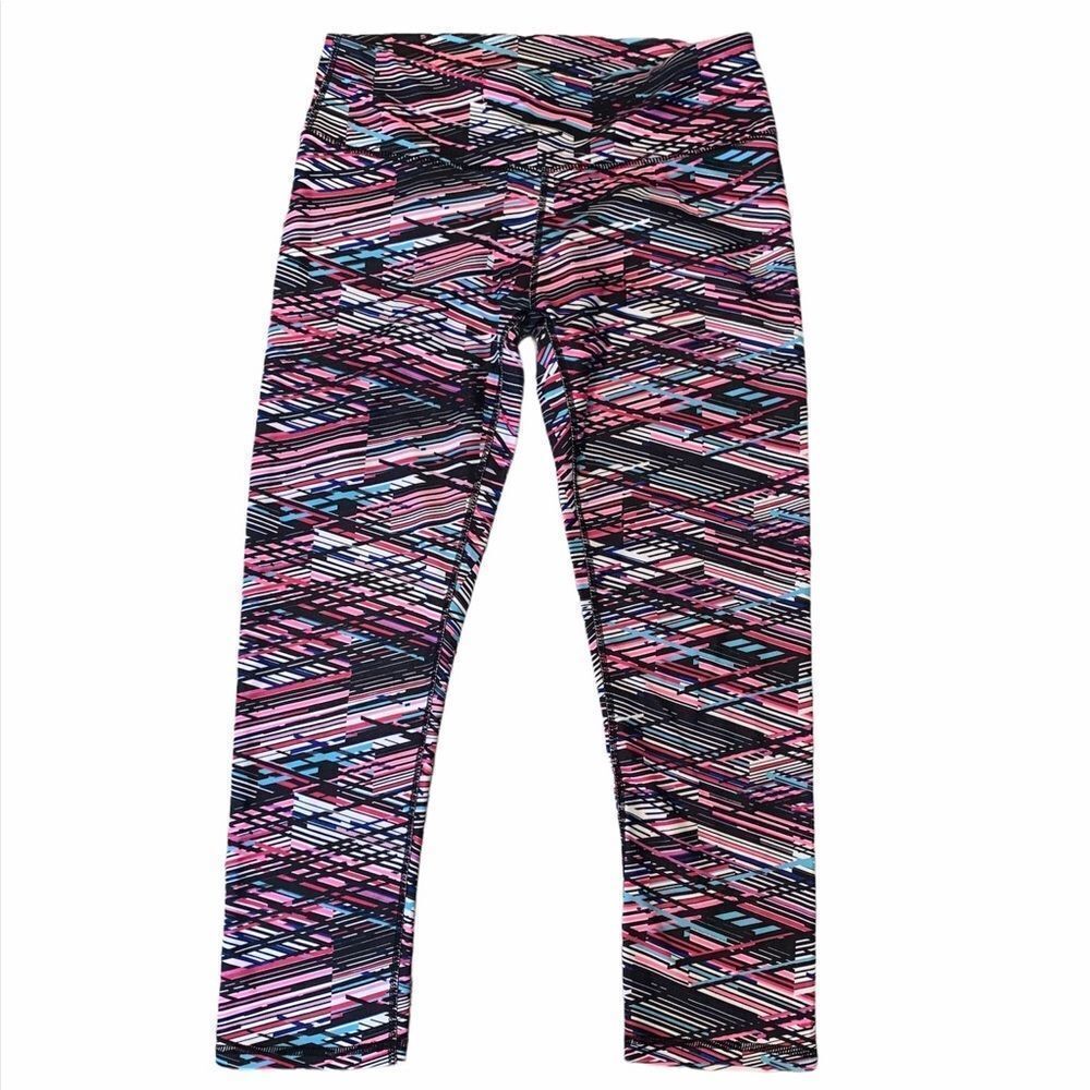 Fabletics abstract‎ bold multi colored geometric … - image 1
